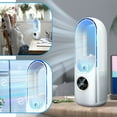 thumbnail image 1 of Ventilador de aire acondicionado portátil, ventilador de torre para el hogar, ventilador USB sin aspas, temporizador multifunción, Enfriador evaporativo de ahorro de energía con 6 velocidades, 1 of 5