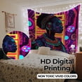 thumbnail image 3 of Afrofuturism: The Rise Wall Tapestry for Bedroom by DC | African American Tapestry Wall Hanging & Aesthetic Decor for Dorm, Living Room, Picnic & Home | 39"x52", 3 of 7