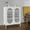 Creamy White, variant on Miumaeov 3 Tier Adjustable Kitchen Storage Cabinet Free Standing Accent Cabinet Organizer Shelves Cupboard