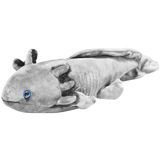 Bsvklp Cojín Largo Almohada Peluche Axolotl Lindo 45 Cm para (gris)