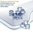 thumbnail image 3 of Nestl Side Sleeper Molded Gel Memory Foam Pillow – 36 x 20 In. Reversible, Tencel-Covered, Perfect for a Side Sleeper, Firm Cooling on 1 Side, Softer on the Other -King, 3 of 7