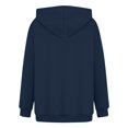 thumbnail image 4 of Jacenvly Valentine'S Day Gifts for Him Long Sleeve Shirts Heart Pattern Hooded Loose Fashion I Love You My Girlfriend Valentine'S Day Couple Hooded Fleece Pocket Sweater Coat Navy, 4 of 4