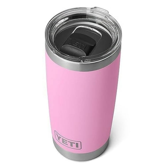 YETI Rambler 20 oz Tumbler, Vacuum Insulated with MagSlider Lid, Power Pink
