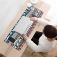 thumbnail image 3 of Long Mouse Pads for Desk,Multicolor Christmas Pattern Desk Mats on Top Of Desks, Desk Mouse Pad Extra Large with 3mm Non-Slip Base and Stitched Edge for Gaming,Office,Work,Home 31.5x11.8in, 3 of 5