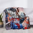 thumbnail image 3 of Grand Theft Auto Game Flannel Blanket Cozy Ultra-Soft Micro Throw Blanket For Bed Sofa Couch Car Office Camping Travel All Season Fleece Blanket 80"x60", 3 of 8