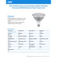 thumbnail image 4 of Feit PAR38 E26 (Medium) LED Bulb Daylight 250 Watt Equivalence 1 pk, 4 of 6