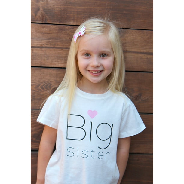 Big sister tee shirts for toddlers online