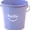 Purple, variant on Colorful Small Metal Bucket - Decorative Storage Bin for Desk, Home & Party, 7 Vibrant Colors Available(Seven colors,1pcs)