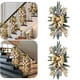 thumbnail image 4 of Guirnalda Navideña Decorativa para Ambiente Del (dorada Con Luz) 2 Uds., 4 of 5