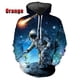 thumbnail image 3 of Nueva sudadera con capucha con estampado de astronauta divertido y a la moda para hombres y mujeres, sudadera informal de manga larga, chándal genial para hombre, 3 of 5