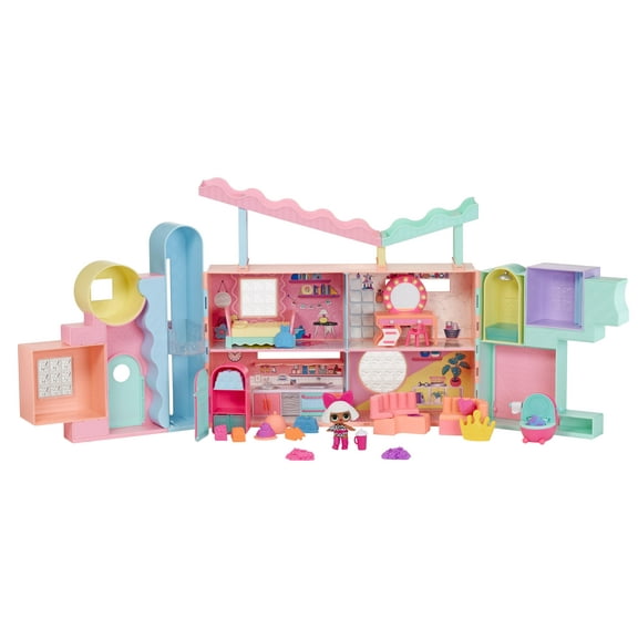 LOL Surprise Squish Sand Magic House Playset with Tot, Ages 4 