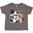 thumbnail image 3 of Inktastic I'm Two-cowgirl Riding Horse Birthday Girls Toddler T-Shirt, 3 of 5