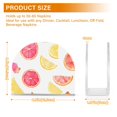 thumbnail image 4 of Yayeee Napkin Holder for Table Kitchen Paper Tissue Organization, White Grapefruit Slices, 4 of 8