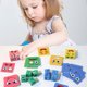 thumbnail image 1 of Rompecabezas, juego de cubo mágico que cambia de cara, ¡liquidación navideña! Juego de cubo mágico de madera Lssam, rompecabezas 3D, cubo cambiante, rompecabezas de expresión, juego de combinación de, 1 of 8