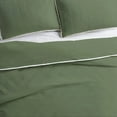 thumbnail image 5 of Better Homes & Gardens 3-piece Green Linen Duvet Cover Set, Full/Queen, 5 of 8