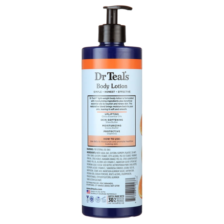 Dr Teal's Vitamin C Lotion, 18 oz. HSA/FSA Eligible - Walmart.com