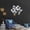 A, variant on Self Adhesive Mirror Acrylic Wall Stickers, Peel and Stick 3D Removable Home Decoration Decals for Living Room Bedroom, Geometric Design, Easy to Apply and Remove