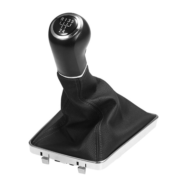 Gear 5 Speed Gear Shift Stick Knob Cover Leather Boot Dust-proof Cover Replacement For III H 1.6 2004-2010
