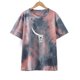 thumbnail image 4 of Camiseta con estampado de sol y luna para mujer, camiseta de manga corta con cuello redondo, camiseta informal divertida y bonita para chica adolescente OAVQHLG3B Store lin121212, 4 of 4