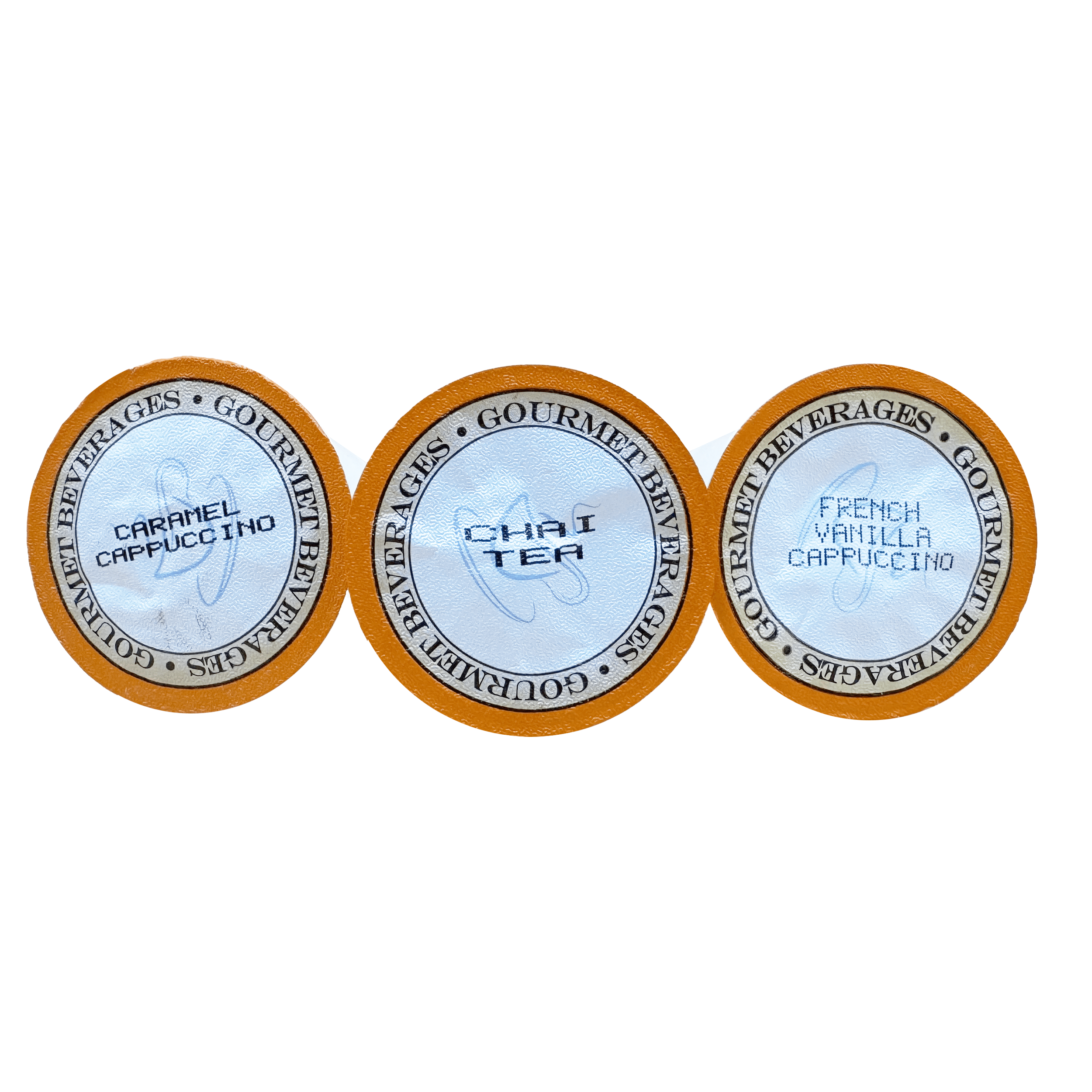Caffe de Aroma Cappuccino Sampler, 24 Single-Serve Cups – 3 Flavors, 8 Cups Each: Vanilla Chai Tea, Caramel Cappuccino & French Vanilla – Compatible with Keurig K-Cup Brewers
