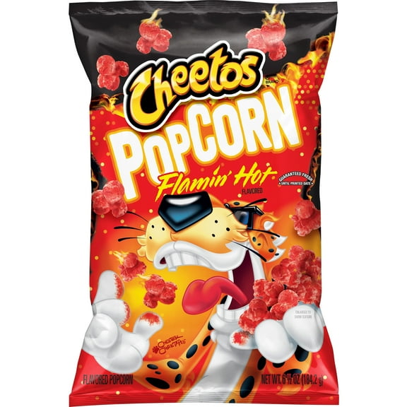Cheetos Flamin' Hot Popcorn Flavored Snacks, 6.5 oz Bag (Packaging may Vary)