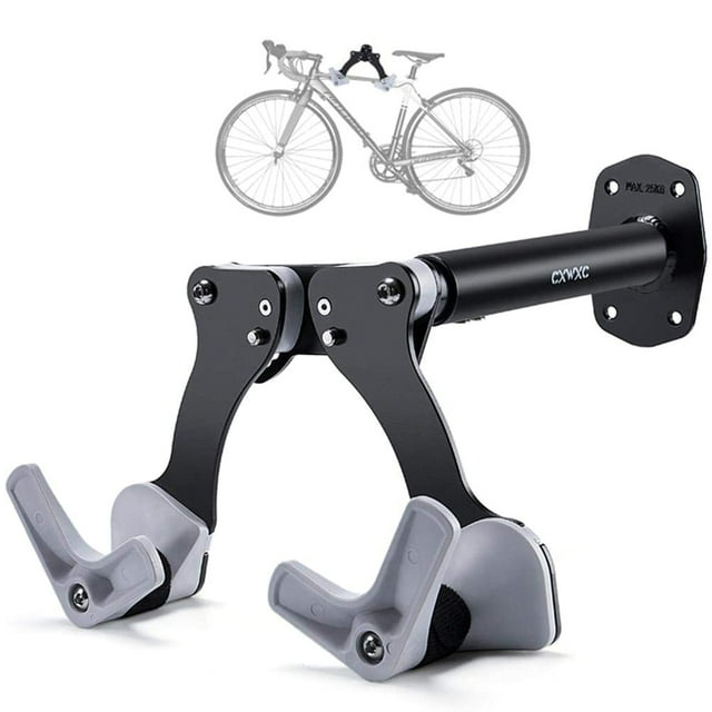 Soporte de pared para bicicleta, ajustable, horizontal, para colgar en la pared, para almacenamiento en interiores