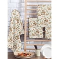 thumbnail image 2 of Easter Bunny Kitchen Dish Towels for Drying Dishes Set of 4, Spring Easter Eggs Botanical Linen Waffle Weave Microfiber Hand Tea Bathroom Towels Quick Dry & Absorbent Towel 15.7x23.6, 2 of 7