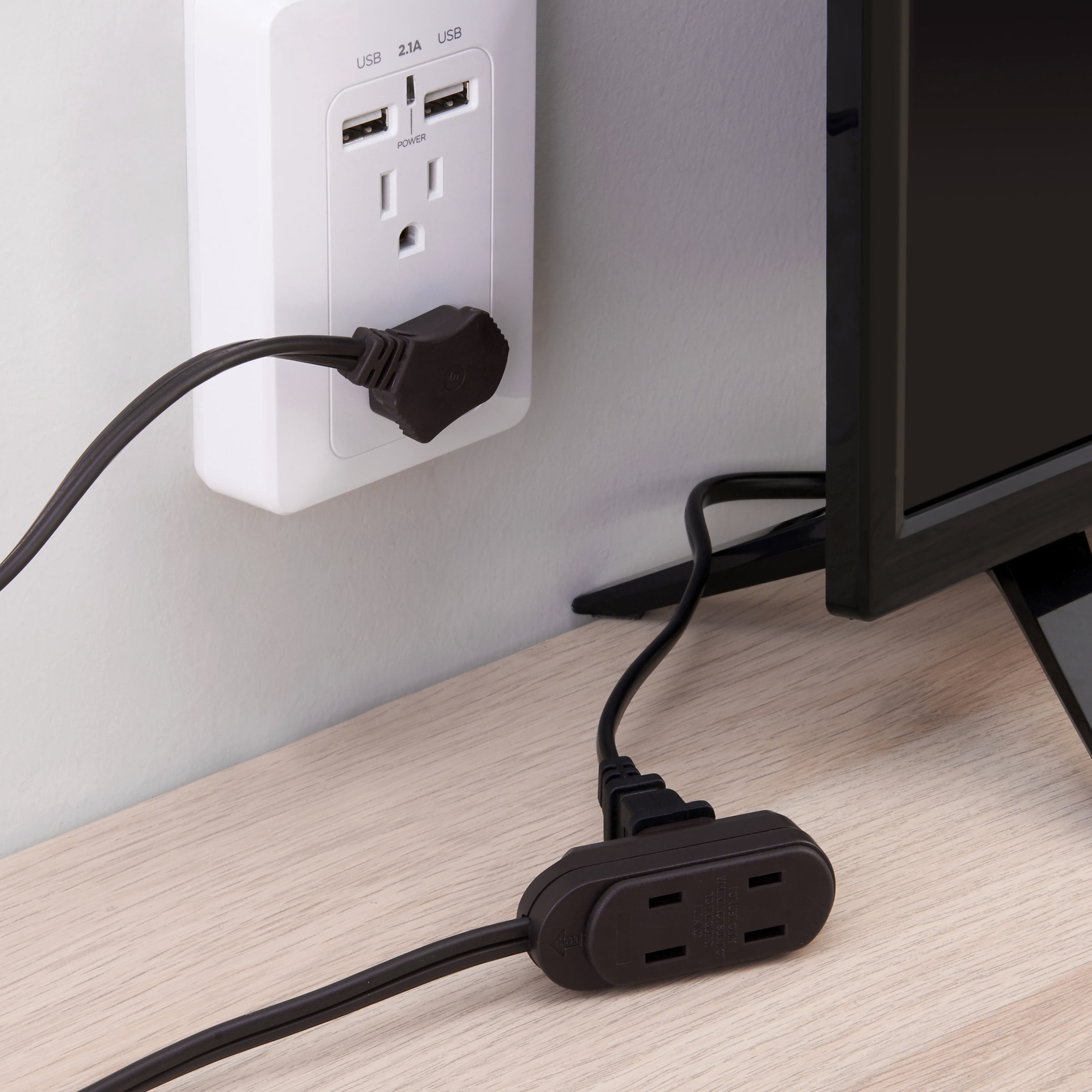 Hyper Tough 7-Foot General Use Extension Cord Brown