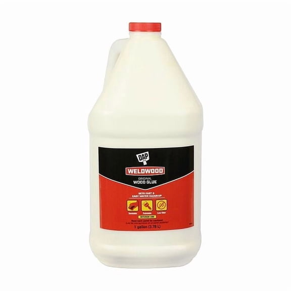 Dap Wood Glue,1 gal,Jug Container 00498