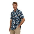 thumbnail image 4 of Chaps Men's and Big Men's Short Sleeve Everyday Performance Shirt, Sizes S-3XL, 4 of 7