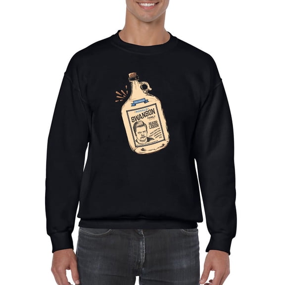 Swanson Liquor Sweatshirt Men Parks And Recreation, Male 3X-Large
