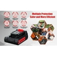 thumbnail image 5 of 2 Pack For Black & Decker 20V Lithium MAX Battery 20 Volt Li-Ion LBXR20 LBXR2020, 5 of 18