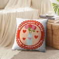 thumbnail image 4 of LALILO Throw Pillow Covers Happy Valentines Day Art Banner Cushion Cover 18" x 18", 142 Pack, 4 of 6