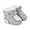 Grey, variant on Warm Fur Baby Boots,Baby Boys Girls Fleece Fur Knit Winter Warm Snow Boots Soft Sole Crib Shoes Booties for Newborn