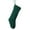 Green, variant on Yufatyle 18 Inches Christmas Stockings 1 Pack, Large Size Cable Twist Knitted Stocking Gifts & Decorations for Family Holiday Xmas Party, White