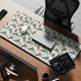 thumbnail image 2 of Long Mouse Pads for Desk,Beige Christmas Dinosaur Pattern Desk Mats on Top Of Desks, Desk Mouse Pad Extra Large with 3mm Non-Slip Base and Stitched Edge for Gaming,Office,Work,Home 35.4x15.7in, 2 of 5