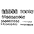 thumbnail image 1 of Noref Filetage d'Insert de Fil Manchon de Vis de Fil, Kit de Réparation de Fil d'Acier Inoxydable 60pcs M3 M4 M5 M6 M8 M10 M12, 1 of 9