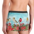 thumbnail image 5 of Kll Winter Birds On The Fence Men'S Cotton Boxer Briefs Underwear-Medium, 5 of 9