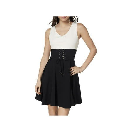 Exquisite Fit Corset - XOXO Womens Juniors Corset Fit Mini Party Dress