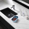 thumbnail image 1 of Wall Mounted Soap Dish Holder with Strong Suction for Bathroom Shower Kitchen Easy to Clean Durable ABS Design, 1 of 5