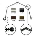 thumbnail image 2 of InStyleDesign  Piper 4-Sided Bay Window Curtain Rod satin nickel Satin, Nickel Finish, Silver Finish, 2 of 4