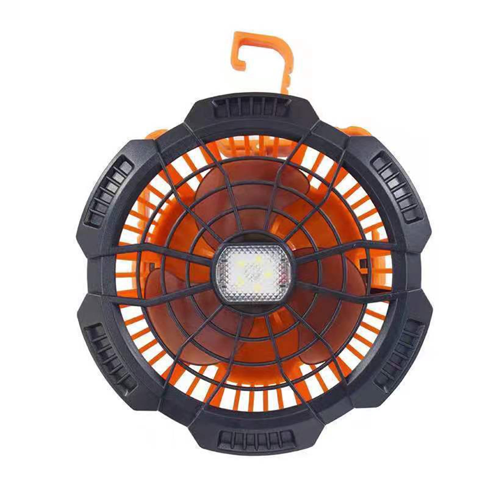 maxiaoxia Camping Fan With LED Lantern 5200mAh Rechargeable Portable Tent Fan With Remote Portable Cooling Fan Chill Fans for Home Outdoor