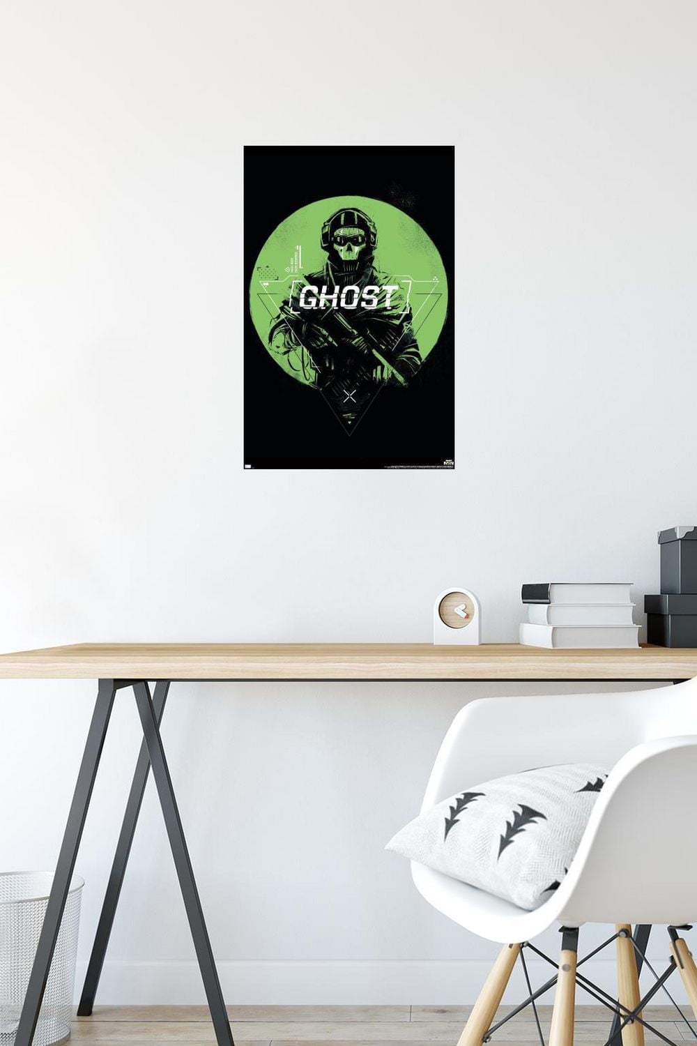 Call of Duty: Modern Warfare 2 - Ghost Emblem Wall Poster