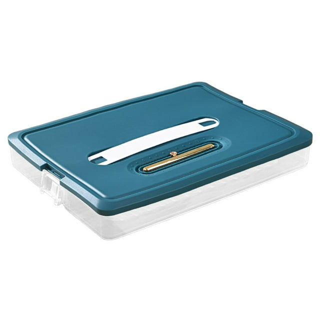 Boîte de Rangement Alimentaire Grande Capacité Multicouche de Qualité Alimentaire Antiadhésif Transparent Frais Maintien BPA Gratuit Réfrigérateur Conteneur de Stockage Boîte Étanche à l'Air Alimentaire