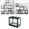 thumbnail image 2 of 2 piezas acuario pecera Mini bloques de construcción Zulema decoración del hogar negro Tanque de acuario de escritorio, 2 of 8