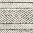 thumbnail image 2 of Surya Lyon 108x144" Rectangle Contemporary Fabric Rug in Gray/White, 2 of 7