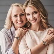 TOTWOO Touch Bracelets for Couples, Vibration & Light up for Love Couples | Long Distance Relationship Gifts for Girlfriend