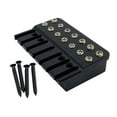 thumbnail image 3 of Bloqueadores de cuerdas para puente de guitarra, tuerca de bloqueo de 7 cuerdas, fácil instalación, juego de afinación para guitarras eléctricas sin, 3 of 8