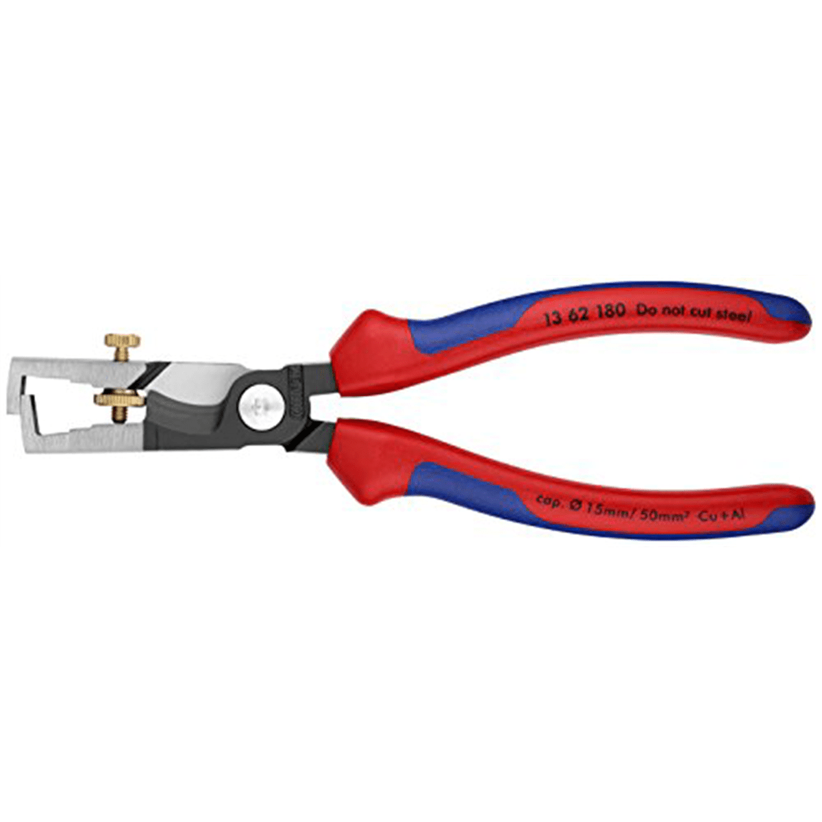 Knipex 1362180 Strix Insulation Strippers with Cable Shears