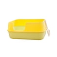 thumbnail image 2 of Caja de arena para gatos, inodoro de viaje, cama elevada, orinal resistente para gatitos, inodoro para gatos, caja de arena para gatos de interior, ga Verde, 2 of 8